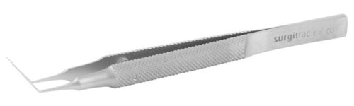 MICS CAPSULORHEXIS FORCEPS ROUND BODIED CURVED