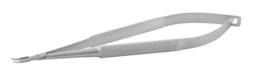 BARRAQUER NEEDLE HOLDER CURVED