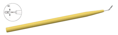 CRESCENT ANGLED OPHTHALMIC KNIFE 2.0 MM SAFE