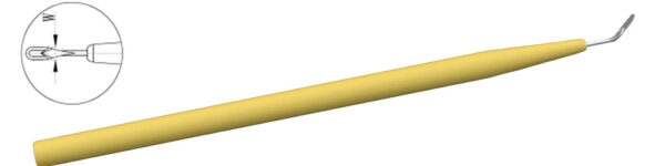 KNIFE CRESCENT STRAIGHT 2.3 MM SAFE